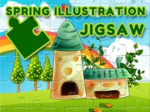 Spring Illustration Puzzle